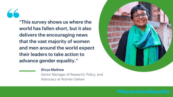 Gender Equality: Refreshing Survey Results Give Women Hope