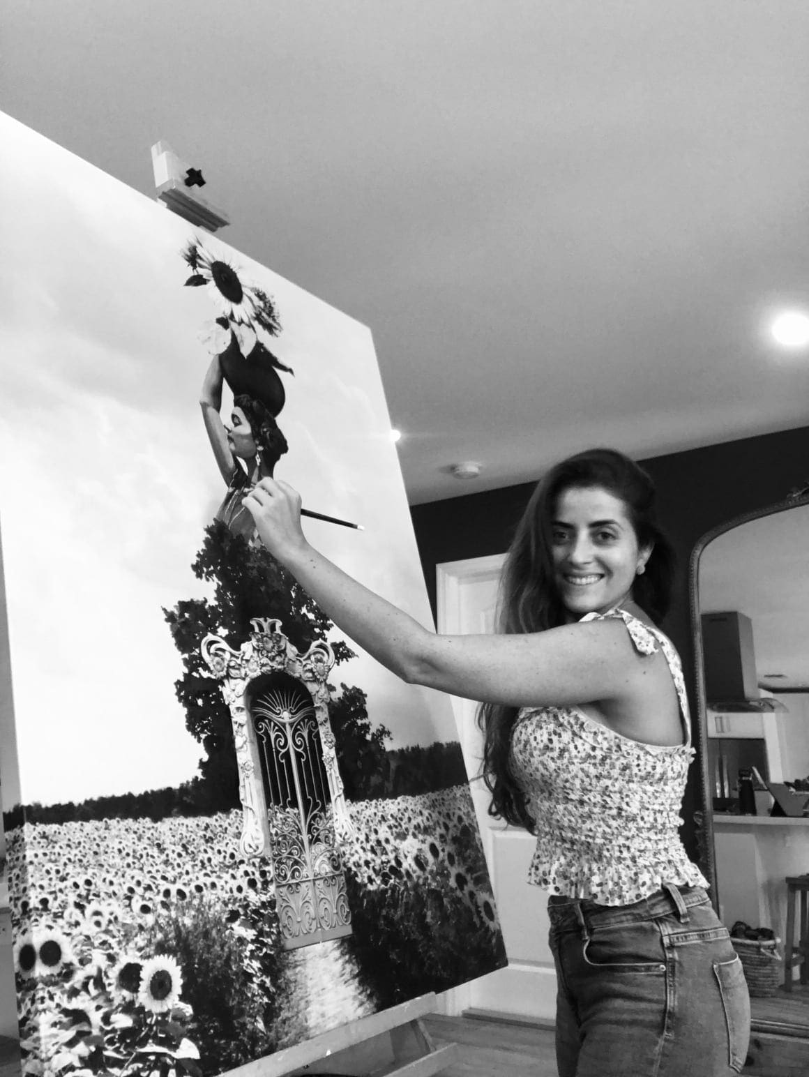 Christine Anne Nightingale painting
