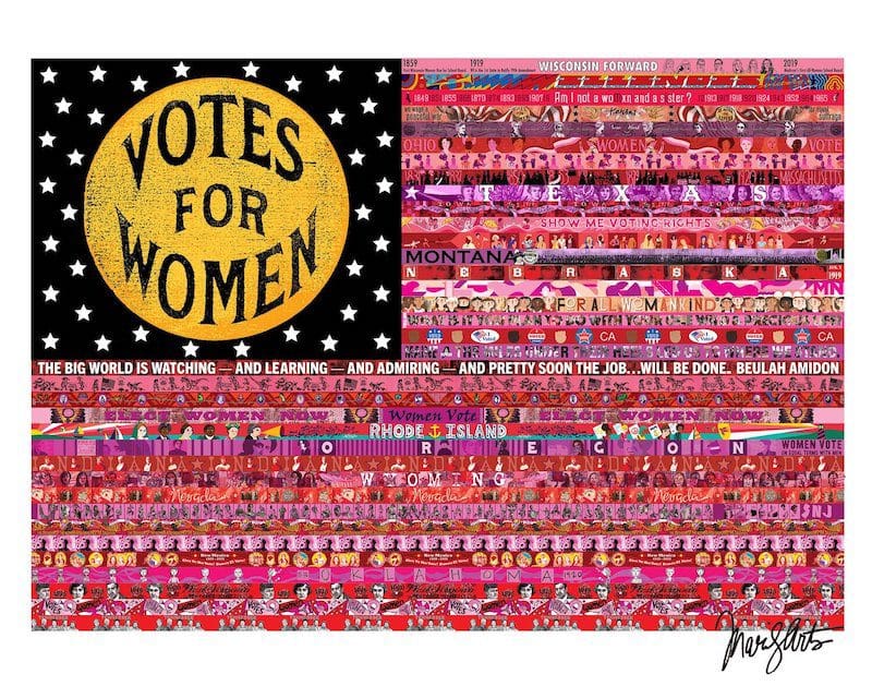 celebrating womens suffrage