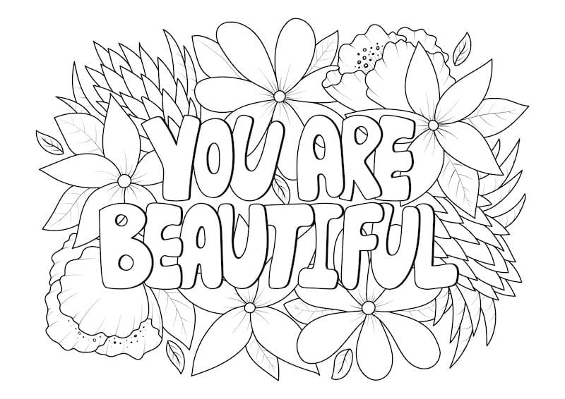 Free Coloring Pages for Teen Girls